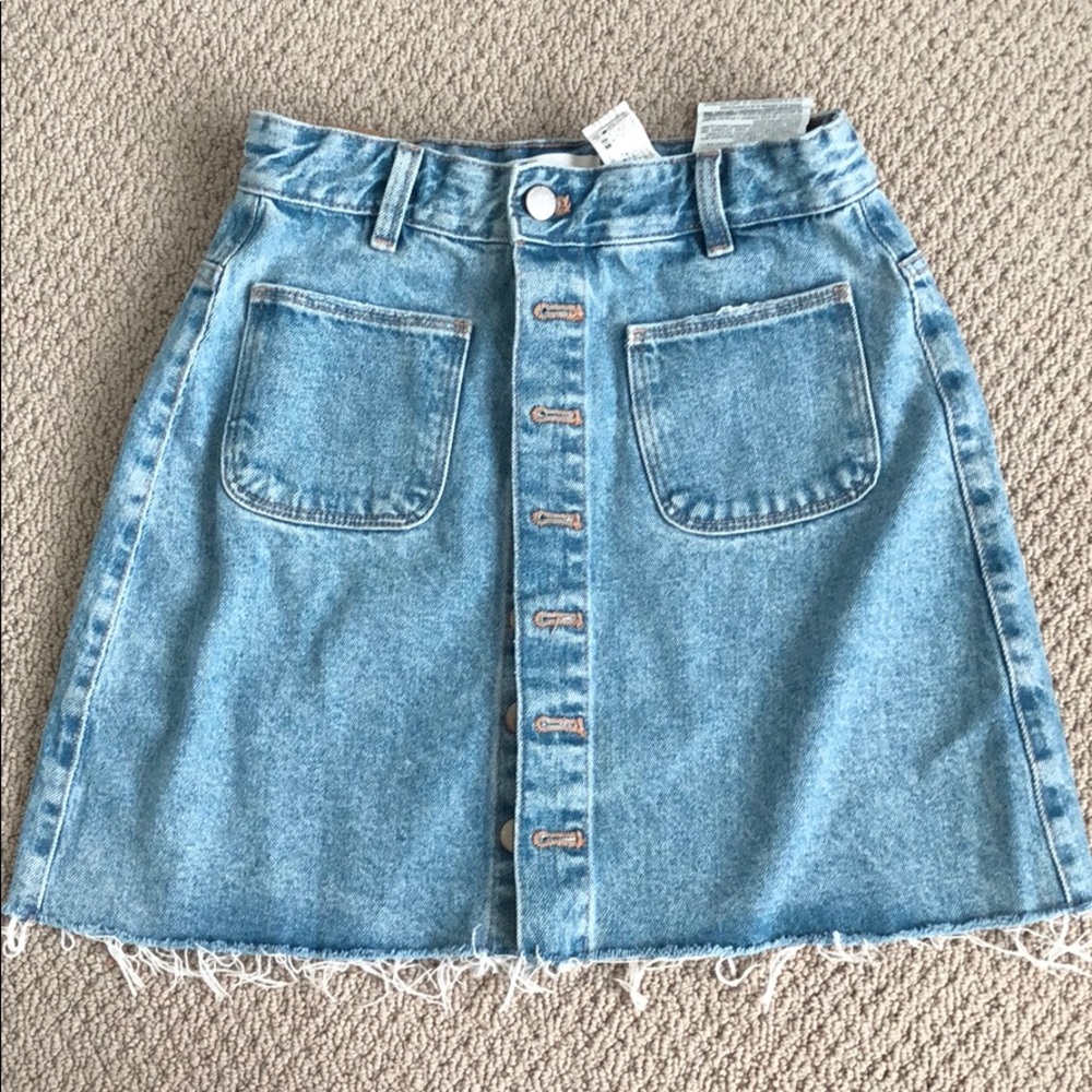 Denim skirt